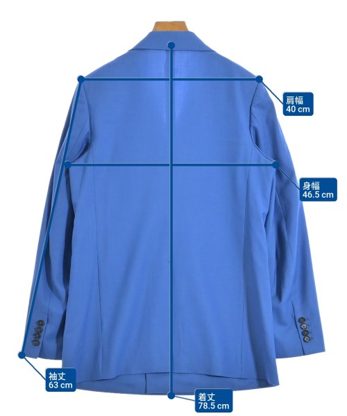 TOMORROWLAND .B（トゥモローランド ビー）ジャケット 青 サイズ:36(S位) レディース/2200636019034