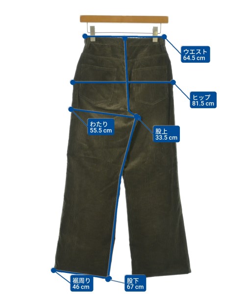 TOMORROWLAND .B（トゥモローランド ビー）その他 カーキ サイズ:34(XS位) レディース/2200668984102