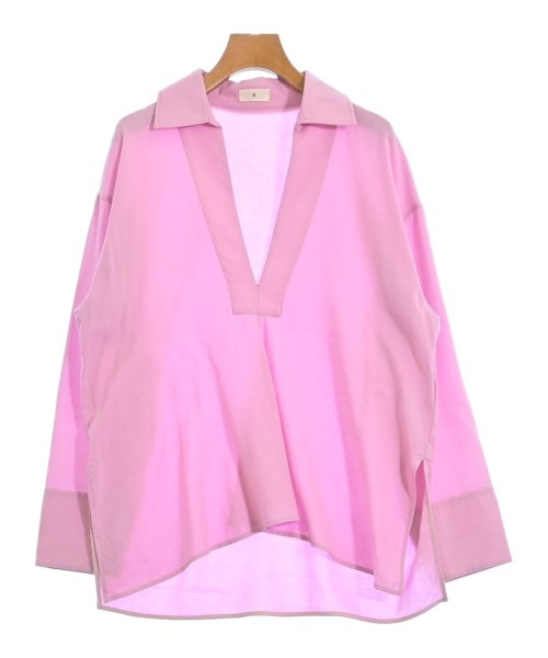 TOMORROWLAND .B(トゥモローランドビー)カジュアルシャツ ピンク サイズ:34(XS位)/2200657201067