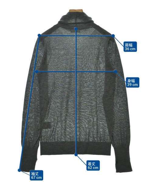 TOMORROWLAND .B（トゥモローランド ビー）ニット・セーター グレー サイズ:S レディース/2200659623089