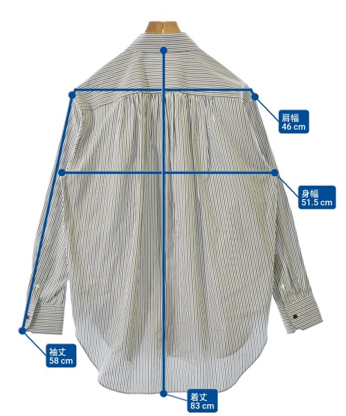 TOMORROWLAND .B（トゥモローランド ビー）カジュアルシャツ 茶 サイズ:34(XS位) レディース/2200657776053