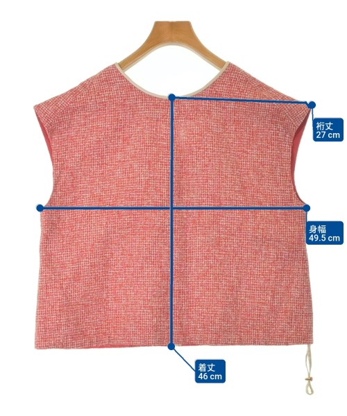 TOMORROWLAND .B（トゥモローランド ビー）カジュアルシャツ 赤 サイズ:F レディース/2200669051032