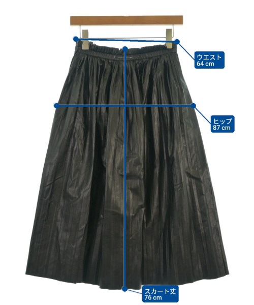 MM6（エムエムシックス）スカート（その他） 黒 サイズ:140(11T-12T) キッズ/2200618375011