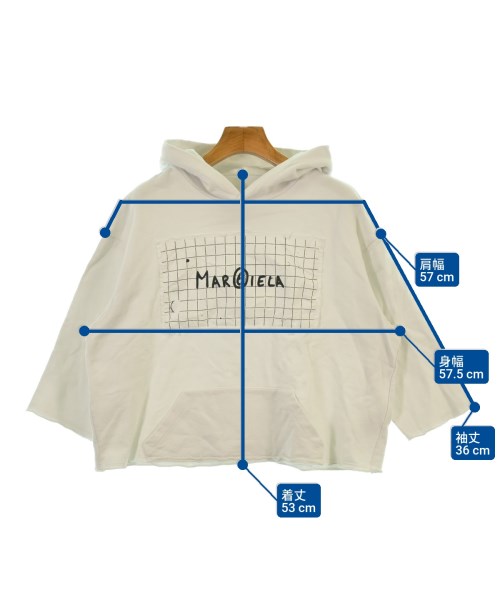 MM6（エムエムシックス）パーカー 白 サイズ:150(13T-14T) キッズ/2200651364034