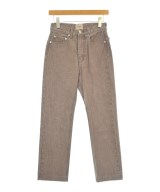THE SHISHIKUI（シシクイ）デニムパンツ 茶 サイズ:24(S位) レディース/2200623441206