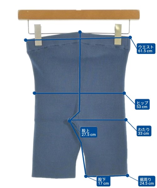 THE SHISHIKUI（シシクイ）ショートパンツ 青 サイズ:S レディース/2200639368030