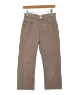 THE SHISHIKUI（シシクイ）デニムパンツ 茶 サイズ:25(S位) レディース/2200607057010