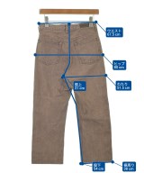 THE SHISHIKUI（シシクイ）デニムパンツ 茶 サイズ:25(S位) レディース/2200607057010