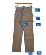 THE SHISHIKUI（シシクイ）デニムパンツ 茶 サイズ:24(S位) レディース/2200605441026