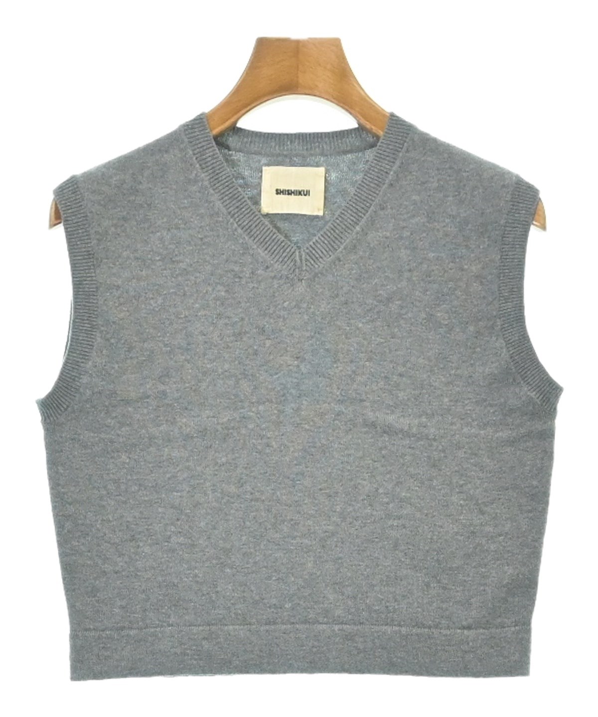 THE SHISHIKUI（シシクイ）ベスト グレー サイズ:F レディース