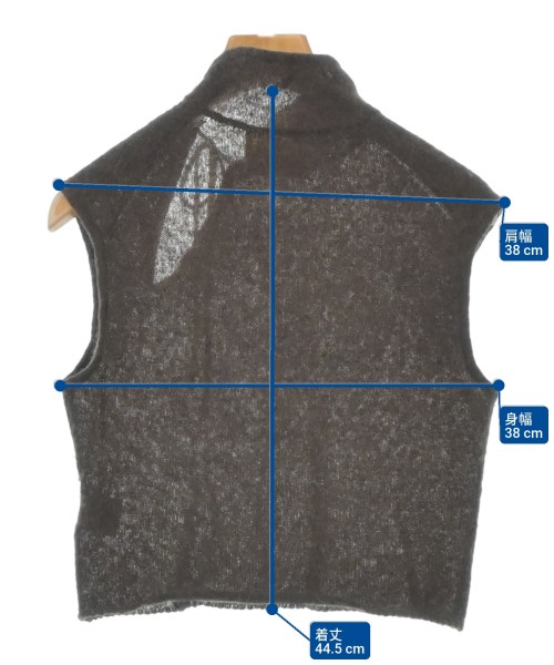 THE SHISHIKUI（シシクイ）ベスト 茶 サイズ:F レディース/2200646481043