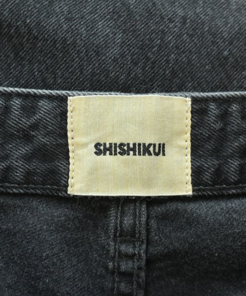 THE SHISHIKUI（シシクイ）デニムパンツ 黒 サイズ:36(S位) レディース/2200650891012