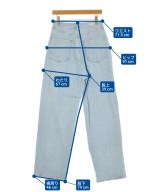 THE SHISHIKUI（シシクイ）デニムパンツ 青 サイズ:38(M位) レディース/2200650891029