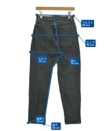 THE SHISHIKUI（シシクイ）デニムパンツ 黒 サイズ:34(XS位) レディース/2200713289039