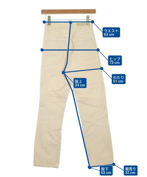 THE SHISHIKUI（シシクイ）デニムパンツ ベージュ サイズ:24(S位) レディース/2200652794014