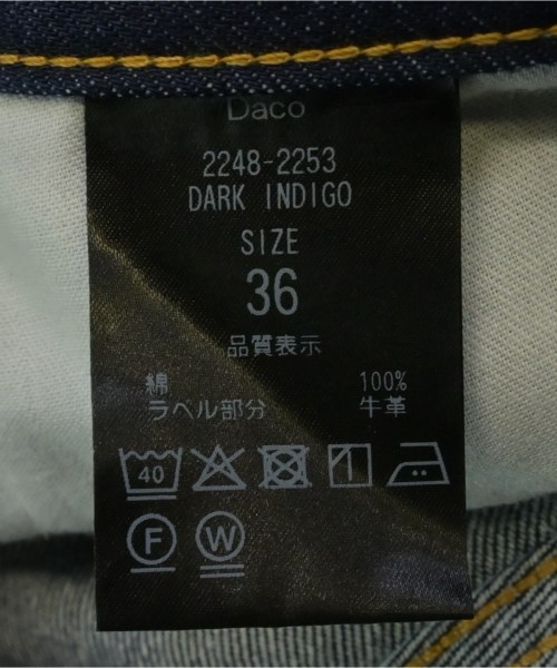 THE SHISHIKUI（シシクイ）デニムパンツ 紺 サイズ:36(S位) レディース/2200704823013