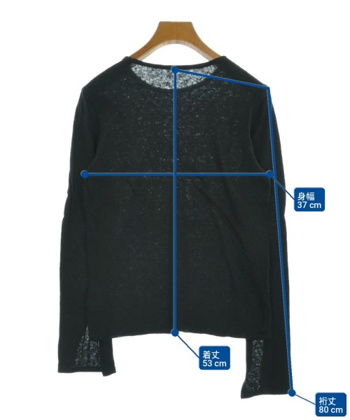 THE SHISHIKUI（シシクイ）Tシャツ・カットソー 黒 サイズ:F レディース/2200699543101