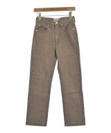THE SHISHIKUI（シシクイ）デニムパンツ 茶 サイズ:24(S位) レディース/2200667171077