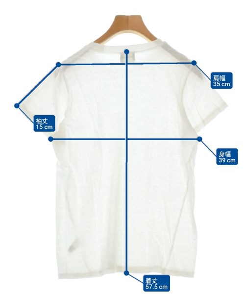 THE SHISHIKUI（シシクイ）Tシャツ・カットソー 白 サイズ:F レディース/2200717577064