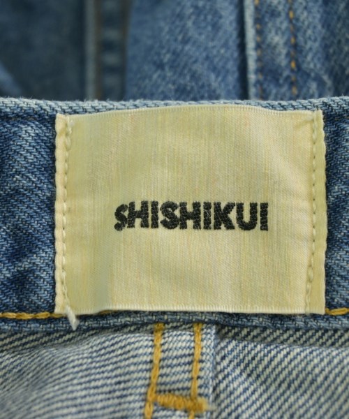 THE SHISHIKUI（シシクイ）デニムパンツ 青 サイズ:34(XS位) レディース/2200715832035