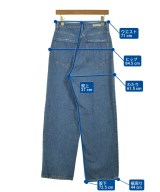 THE SHISHIKUI（シシクイ）デニムパンツ 青 サイズ:34(XS位) レディース/2200715832035