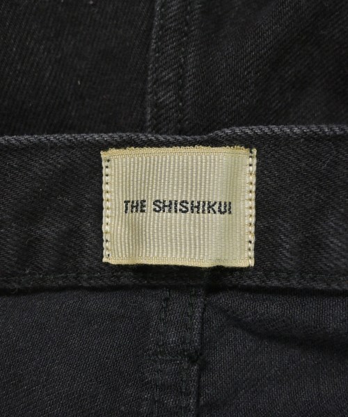 THE SHISHIKUI（シシクイ）デニムパンツ 黒 サイズ:26(M位) レディース/2200671705114