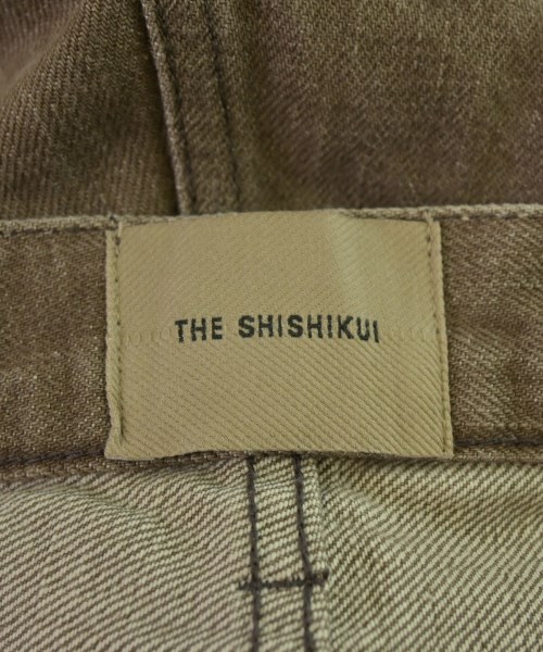 THE SHISHIKUI（シシクイ）デニムパンツ 茶 サイズ:25(S位) レディース/2200683823028