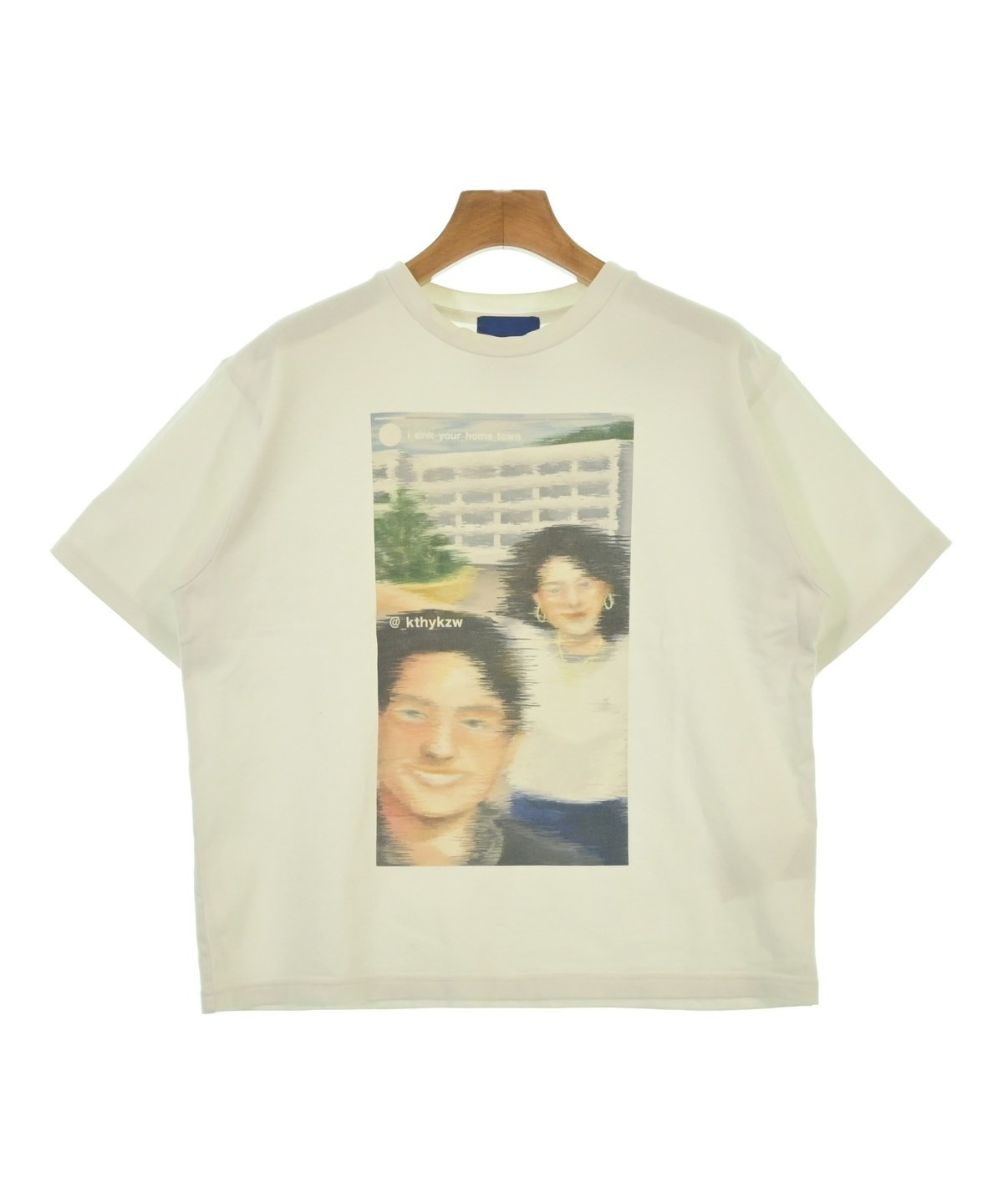 SiNK kotohayokozawa   Tシャツ SINK kotohayokozawa（シンクコトハヨコザワ）Tシャツ・カットソー 白