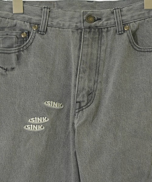SINK kotohayokozawa（シンク　コトハヨコザワ）デニムパンツ グレー サイズ:M メンズ/2200644839044