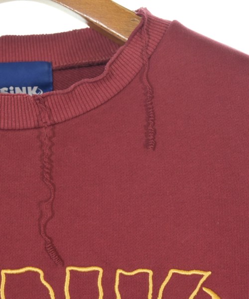 SINK kotohayokozawa（シンクコトハヨコザワ）スウェット 赤 サイズ:M メンズ/2200672243011