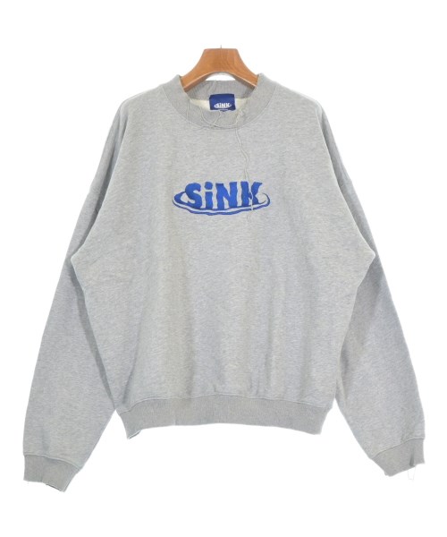 SINK kotohayokozawa(シンクコトハヨコザワ)スウェット グレー サイズ:L/2200684610016