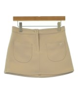 courreges paris（クレージュパリ）ミニスカート ベージュ サイズ:34(M位) レディース/2200642891075