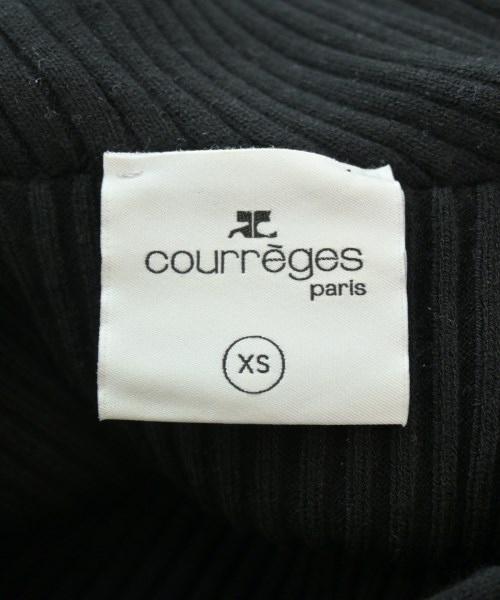 courreges paris（クレージュパリ）ワンピース 黒 サイズ:XS レディース/2200625300280