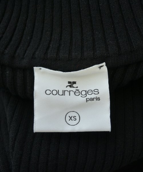 courreges paris（クレージュパリ）ニット・セーター 黒 サイズ:XS レディース/2200609952030