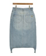 courreges paris（クレージュパリ）ひざ丈スカート 青 サイズ:36(XS位) レディース/2200628278012