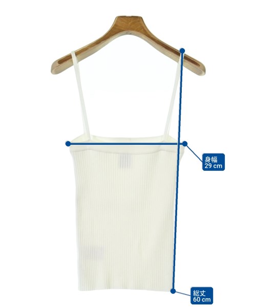 courreges paris（クレージュパリ）ニット・セーター 白 サイズ:1(S位) レディース/2200630565063