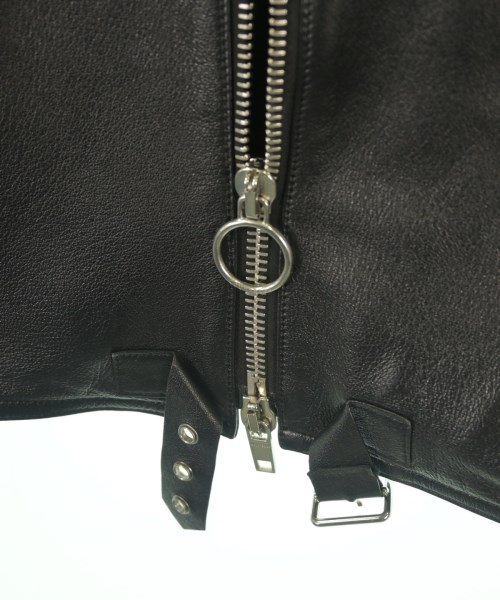 courreges paris（クレージュパリ）ライダース 黒 サイズ:48(XXL位) レディース/2200633253042