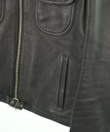 courreges paris（クレージュパリ）ライダース 黒 サイズ:48(XXL位) レディース/2200633253042