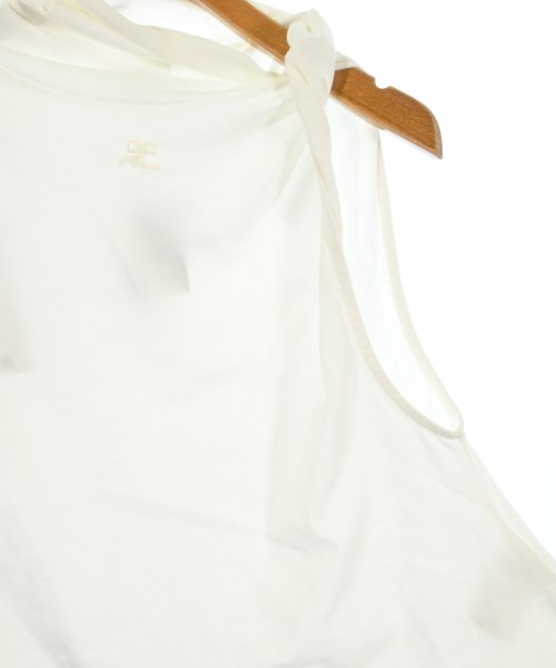 courreges paris（クレージュパリ）ノースリーブ 白 サイズ:XS レディース/2200605973084