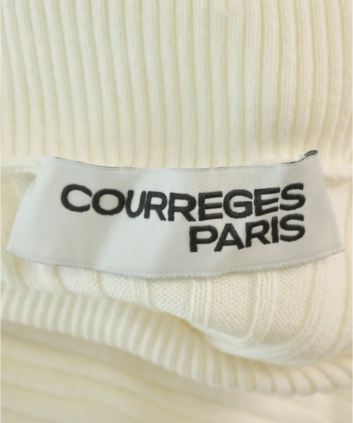 courreges paris（クレージュパリ）ニット・セーター 白 サイズ:M レディース/2200673137029