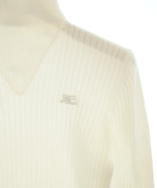courreges paris（クレージュパリ）ニット・セーター 白 サイズ:M レディース/2200673137029