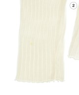 courreges paris（クレージュパリ）ニット・セーター 白 サイズ:M レディース/2200673137029