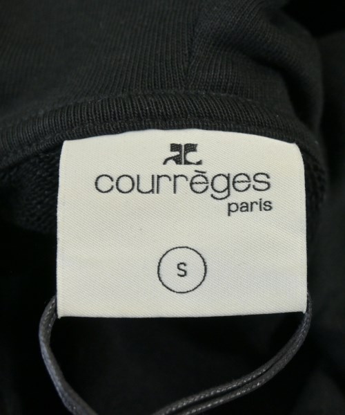 courreges paris（クレージュパリ）パーカー 黒 サイズ:S レディース/2200672983023