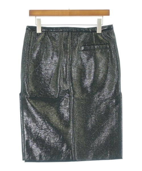 courreges paris（クレージュパリ）ひざ丈スカート 黒 サイズ:36(XS位) レディース/2200676682021