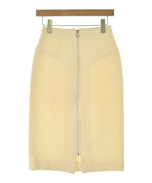 courreges paris（クレージュパリ）ひざ丈スカート 白 サイズ:-(S位) レディース/2200655865025