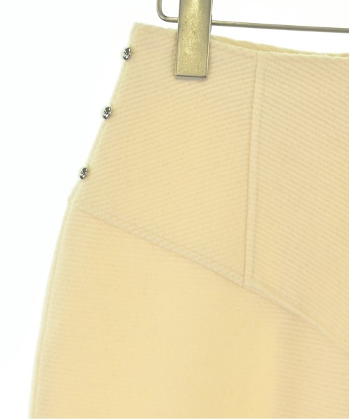 courreges paris（クレージュパリ）ひざ丈スカート 白 サイズ:-(S位) レディース/2200655865025
