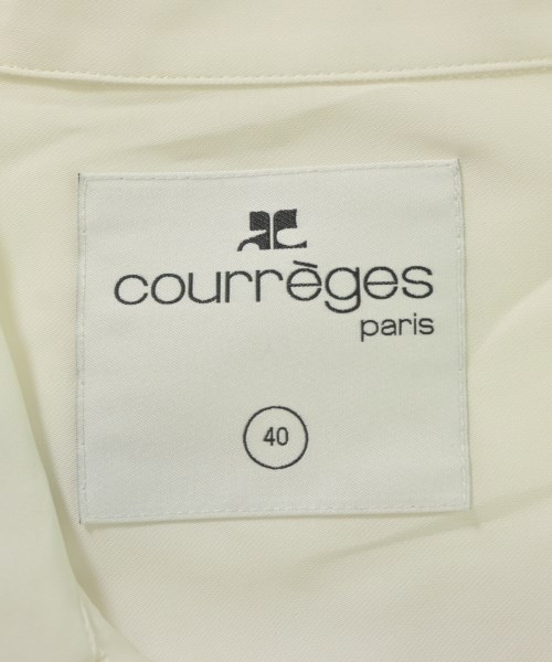 courreges paris（クレージュパリ）カジュアルシャツ 白 サイズ:40(M位) レディース/2200658114083