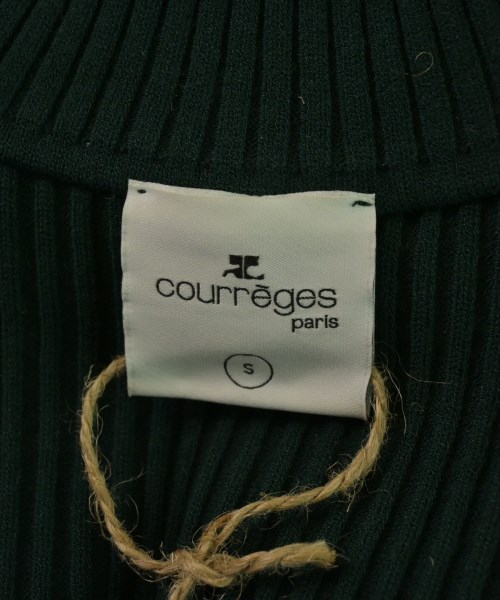 courreges paris（クレージュパリ）ニット・セーター 緑 サイズ:S レディース/2200659219046