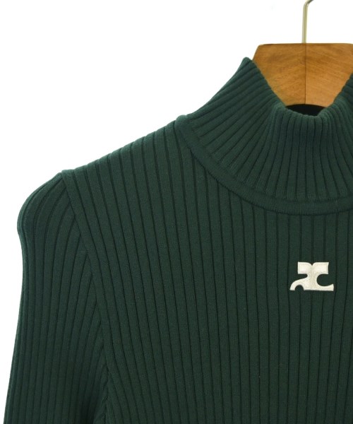 courreges paris（クレージュパリ）ニット・セーター 緑 サイズ:S レディース/2200659219046