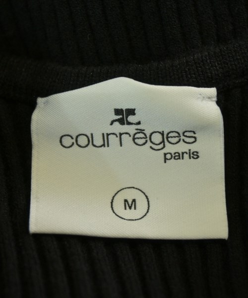 courreges paris（クレージュパリ）ニット・セーター 黒 サイズ:M レディース/2200713674040